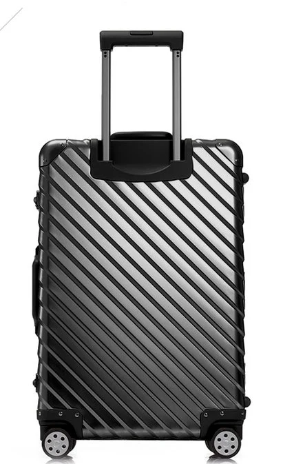 ENKLOZE KLASIK Aluminum Black Suitcase and Carry On ENKLOZE